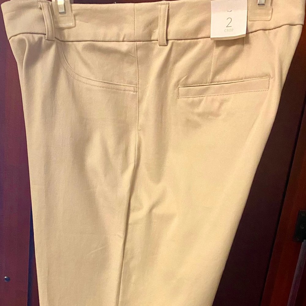 Chico's Cropped Stylish Cream Pants - Size ~12